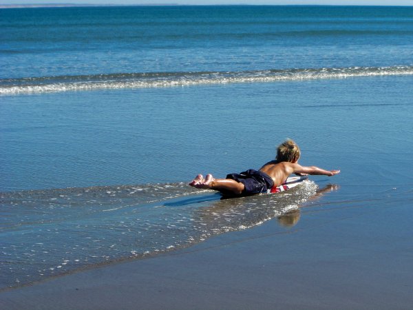 New style belly boogie board